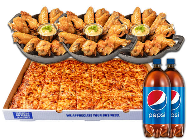 1PARTY 30WINGS 2 2LITERS 89.99 image