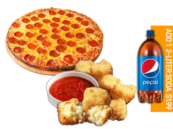 XL PIZZA & JALAPENO MAC & CHEESE BITES image