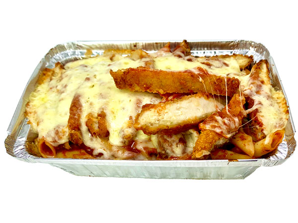 CHICKEN CUTLET PARMESAN RIGATONI image