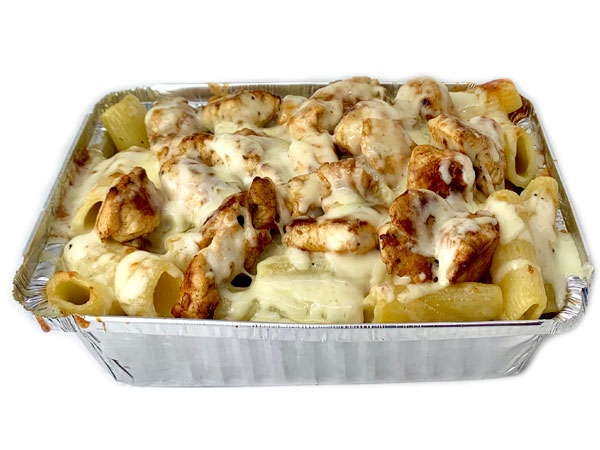 GRILLED CHICKEN ALFREDO RIGATONI image